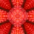 Strawberries Flower Kaleidoscope Loopable Video Background