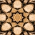 Wood Star Kaleidoscope Loopable Video Background
