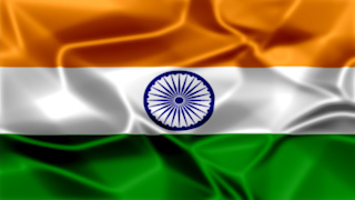 India Silky Flag Graphic Background