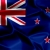 New Zealand Silky Flag Graphic Background