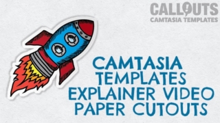 Camtasia Template Collection: Explainer Video Paper Cutouts