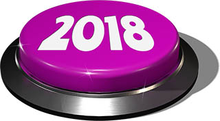 Big Juicy Button: 2018 Purple