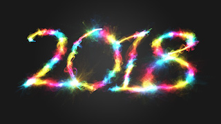2018 New Year Themed Background 13