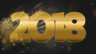 2018 New Year Themed Background 22