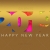 2019 Happy New Year Poster 04 – Gold Paper Cutout Colorful Background