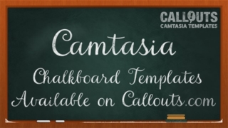 Camtasia Chalkboard Template Collection