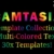 Camtasia Multi-Colored Text Effect Templates