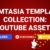 Camtasia Template Collection YouTube Marketing Assets