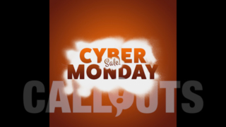 Cyber Monday Sales/Advertising Graphics: Spray Paint 01