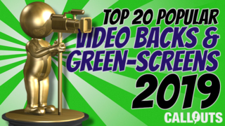 Top 20 Popular Background & Green-Screen Videos 2019