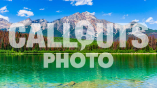 Pyramid Lake with mountains and forest 02
