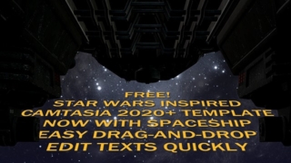 Free Star Wars-Inspired Camtasia 2020 Template Updated