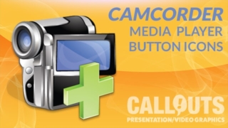 Media Player Camcorder Icons