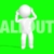 Presenter/Explainer Video 3D Guy Jump Transition Green