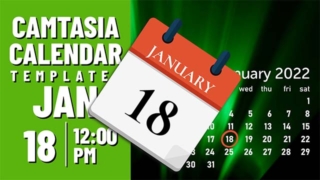 Camtasia Calendar and Date Assets