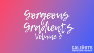 Gorgeous Gradients Volume 03 – Presentation Backgrounds