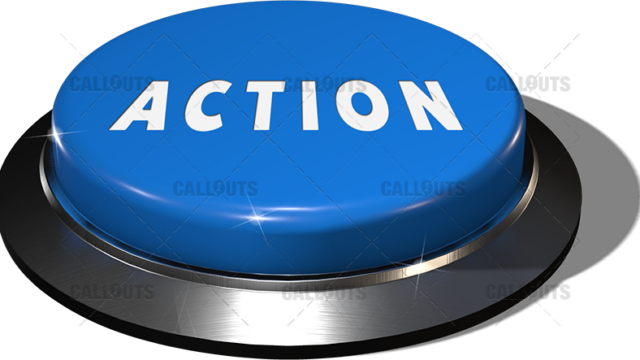 Big Juicy Button – Blue Action