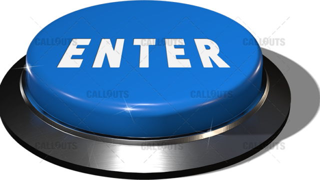 Big Juicy Button – Blue Enter