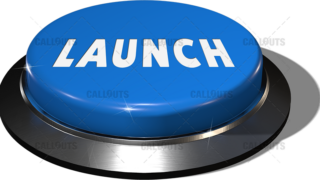 Big Juicy Button – Blue Launch
