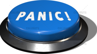 Big Juicy Button – Blue Panic