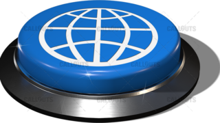 Big Juicy Button – Blue Global