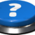 Big Juicy Button – Blue Question Mark