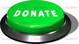 Big Juicy Button – Green Donate