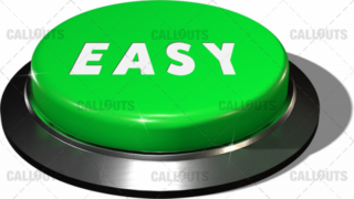 Big Juicy Button – Green Easy