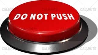 Big Juicy Button – Red Do Not Push