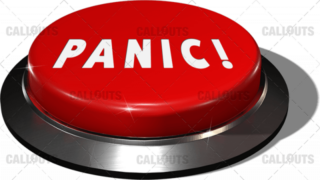 Big Juicy Button – Red Panic