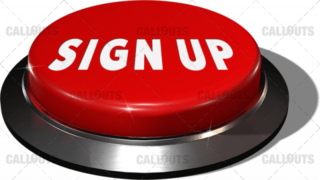 Big Juicy Button – Red Sign Up