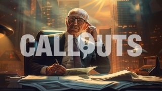 Old CEO Business Illustration