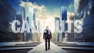 Businessman Standing on the Pathway Toward the City Business Illustration