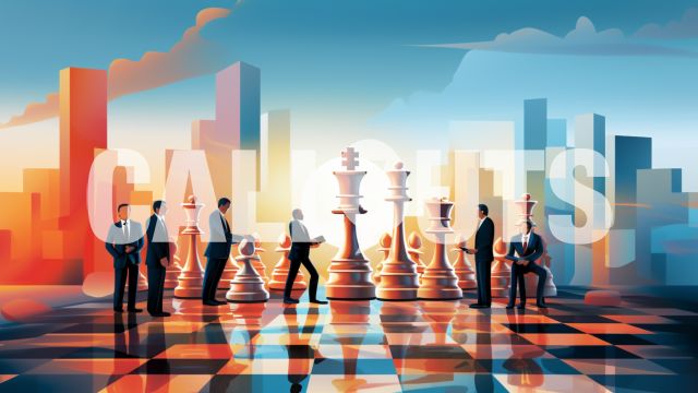 Callouts Creative Assets | Business People playing Chess Business ...