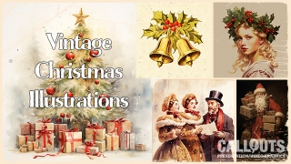 Vintage Christmas Illustrations