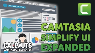 Camtasia Simplify UI Expanded