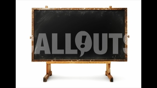 Vintage Chalkboard Sign – Education Illustration