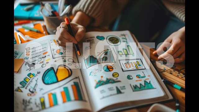 Creative Planning and Analytics – Education Illustration
