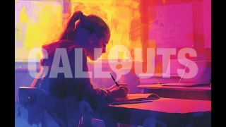 Studying in Vibrant Colors – Education Illustration