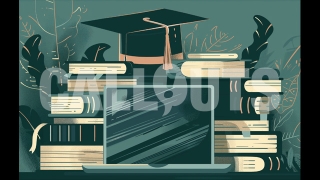 The Modern Scholar – Education Illustration