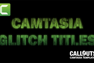 Introducing Camtasia Glitch Headlines and More New Creative Assets