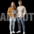 ​Young Couple Holding Laptop – Cutout Graphics